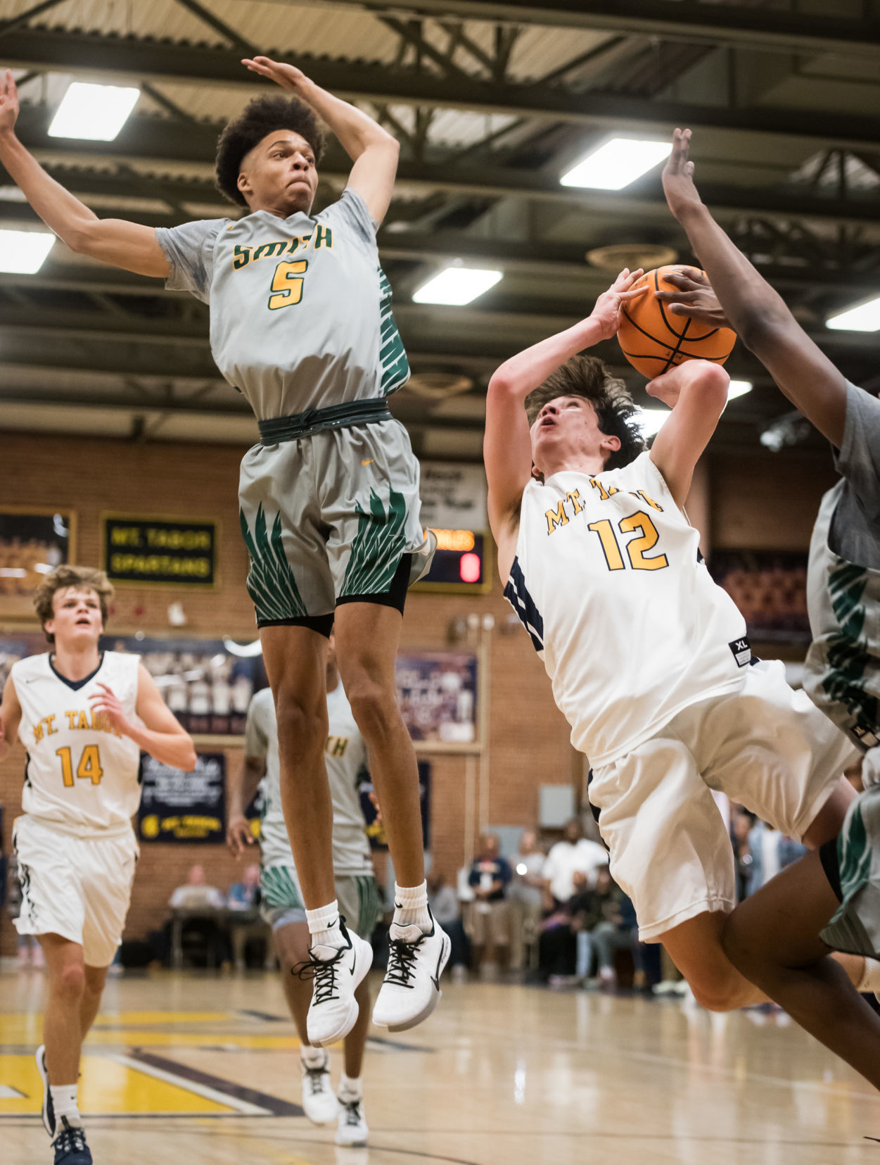 Mount Tabor Greensboro Smith Boys Bball